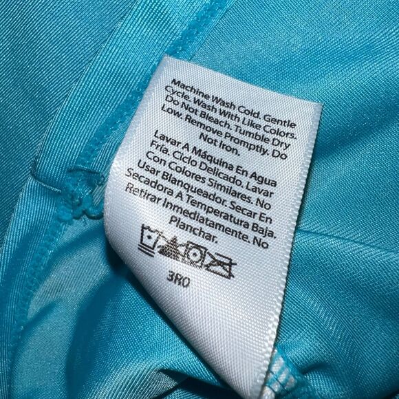 Wonder Nation Girls Rash Guard Swimsuit Top Shirt Long Sleeves Tie Dye Medium - Picture 6 of 6